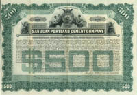 San Juan Portland Cement Co. - $500